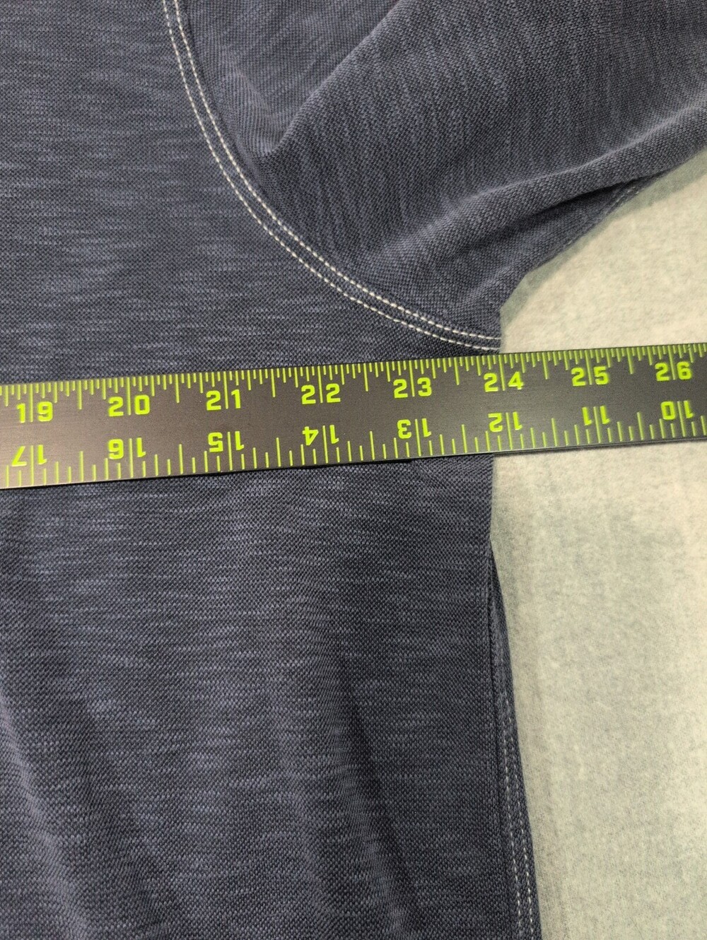 Tommy Bahama blue long sleeve polo shirt XL TG - Picture 3 of 8